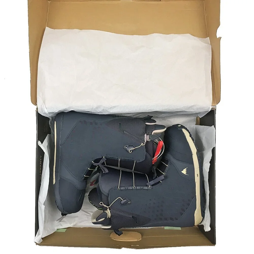 NEW $695 Burton Ion Snowboard Boots! Size 11 Blue Top of the Line Life Liner